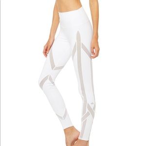 High waisted Alo Laced leggings